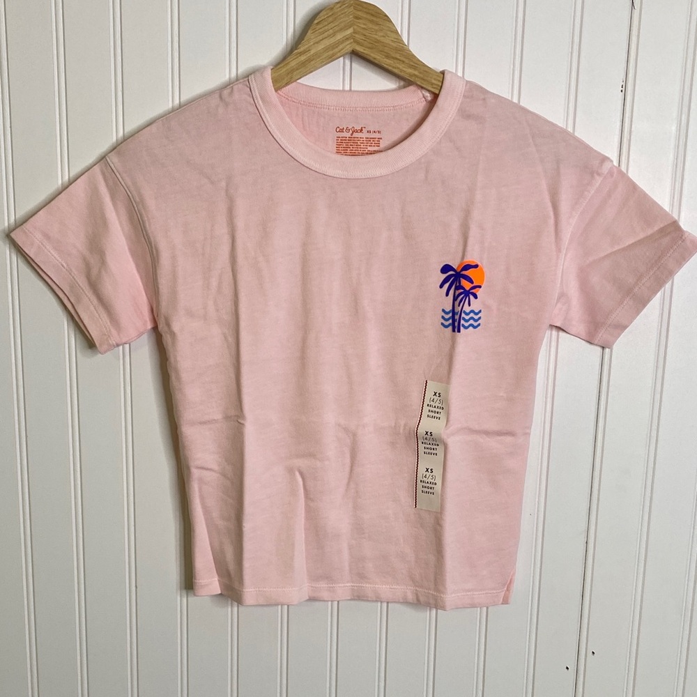 Cat & Jack Light Pink‎ T-Shirt